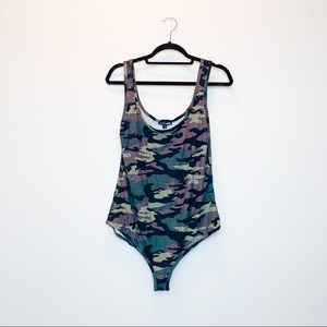 Best I Ever Had Bodysuit in Camouflage Print